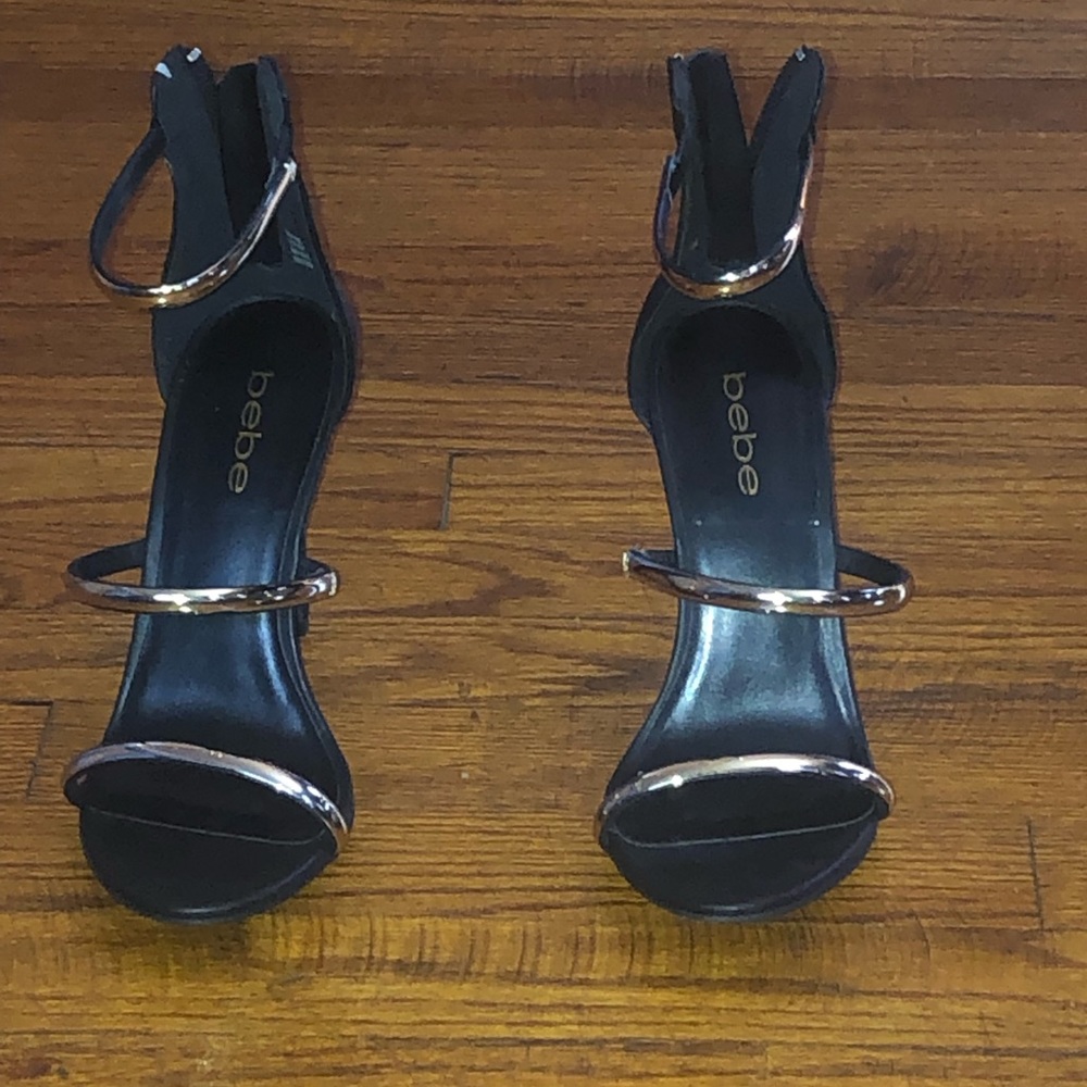 Black BeBe dress shoes